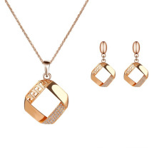 Alloy Plating Necklace & Earrings Set